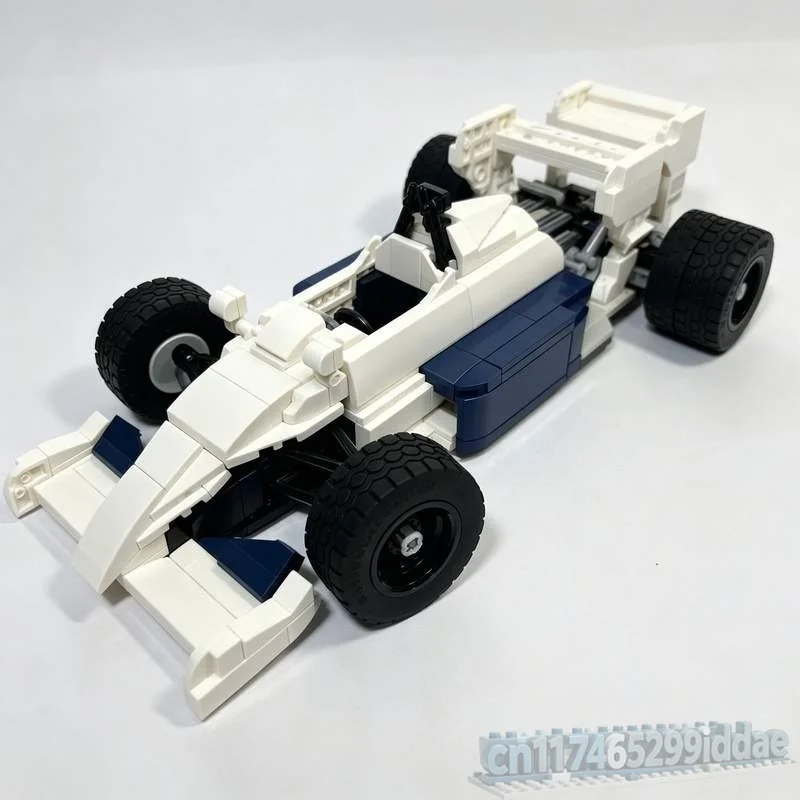 NEW 737PCS Racing Car Model Custom Puzzle Building Blocks DIY Assembly Sports Vehicle Educational Creative Collection Toy Gifts