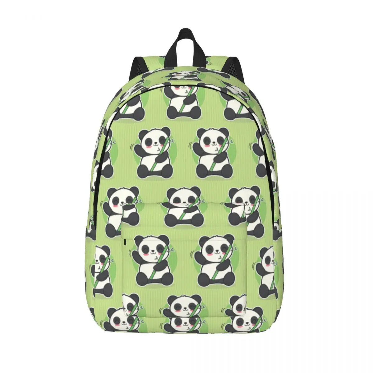 

Kawaii Panda Bamboo Backpack for Preschool Primary School Student Cute Animal Bookbag Boy Girl Kids Daypack Outdoor