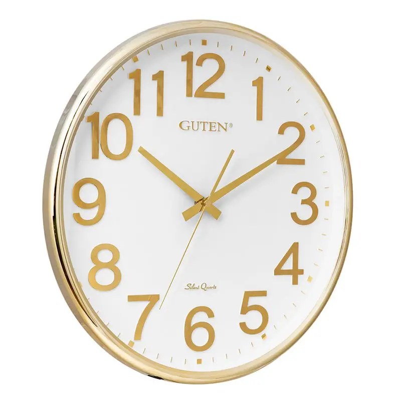 Gold Luxury Wall Clock Modern Large 3d Clocks Wall Home Decor Nordic Bedroom Silent Wall Watches Living Room Decoration Gift