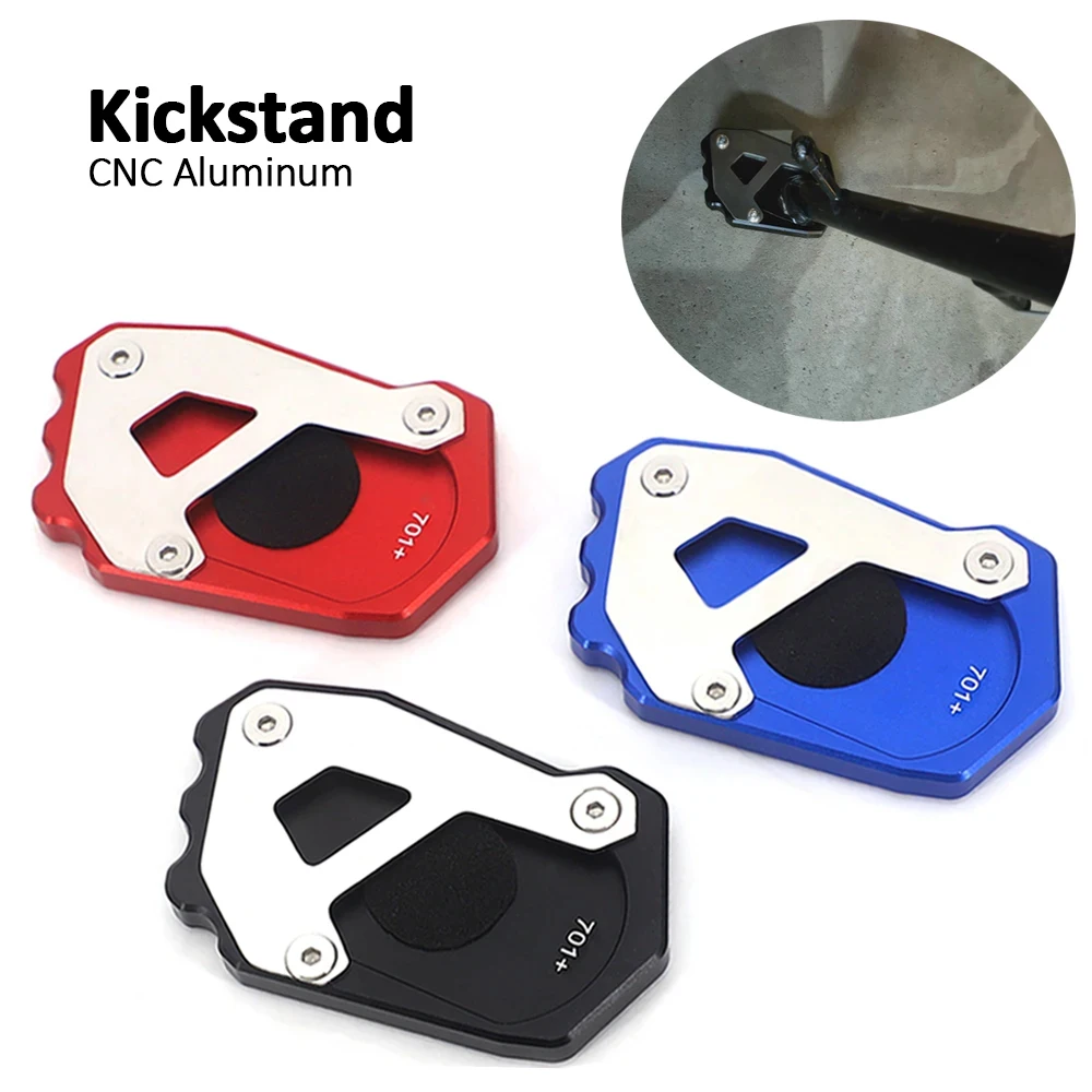 

For R 1200 1250 GS ADV LC Low Suspension Motorcycle Accessories Kickstand Foot Side Stand Extension Pad Support Plate