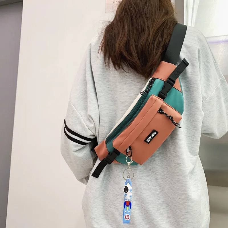 

2025 New Men's Sling Waist Pack, Urban Crossbody Chest Bag with Multiple Pockets, Water-Resistant Nylon, Edgy & Versatile​