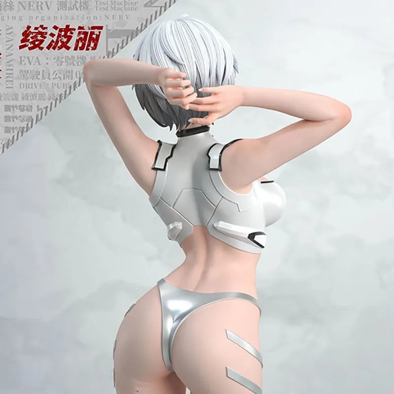 Evangelion Ayanami Rei Gk Figure Anime Trendy Beautiful Girl Statue Desktop Ornament Computer Case Decoration For Anime
