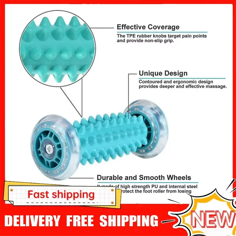 

Foot Massager Massage Roller Yoga Massage Ball Plantar Fascia Roller Muscle Relaxation Sports Fitness Balls Exercise