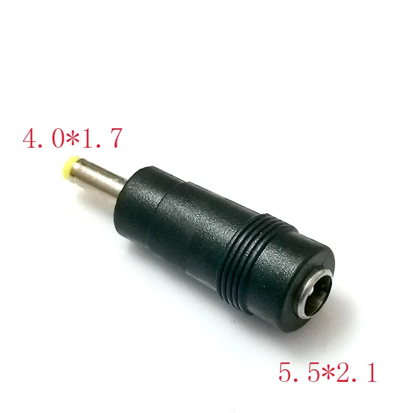 5PCS DC Conversion Plug 5.5 * 2.1 Female Head To 4.8 * 1.7 Male Power Conversion Head DC Head