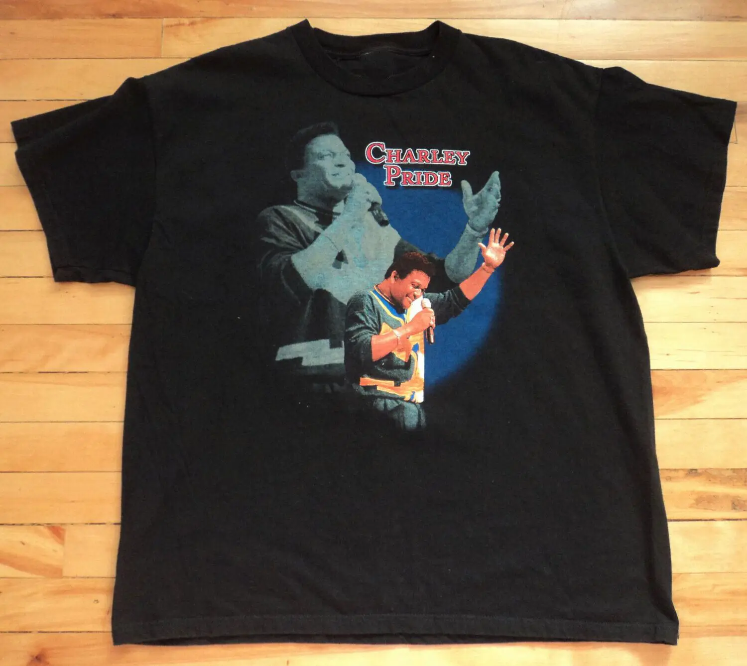 Vintage Make Mine Country Charley Pride Shirt Classic Black Unisex S-4XL NE962