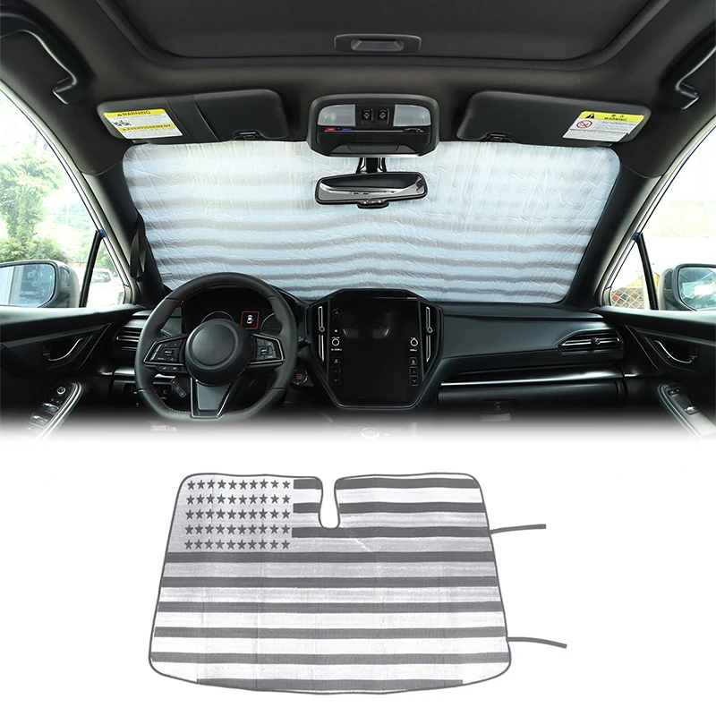 

[Anti-UV Heat Insulation] For 2022+ Subaru WRX Aluminum Foil Front Windshield Sunshade Car Interior Accessories