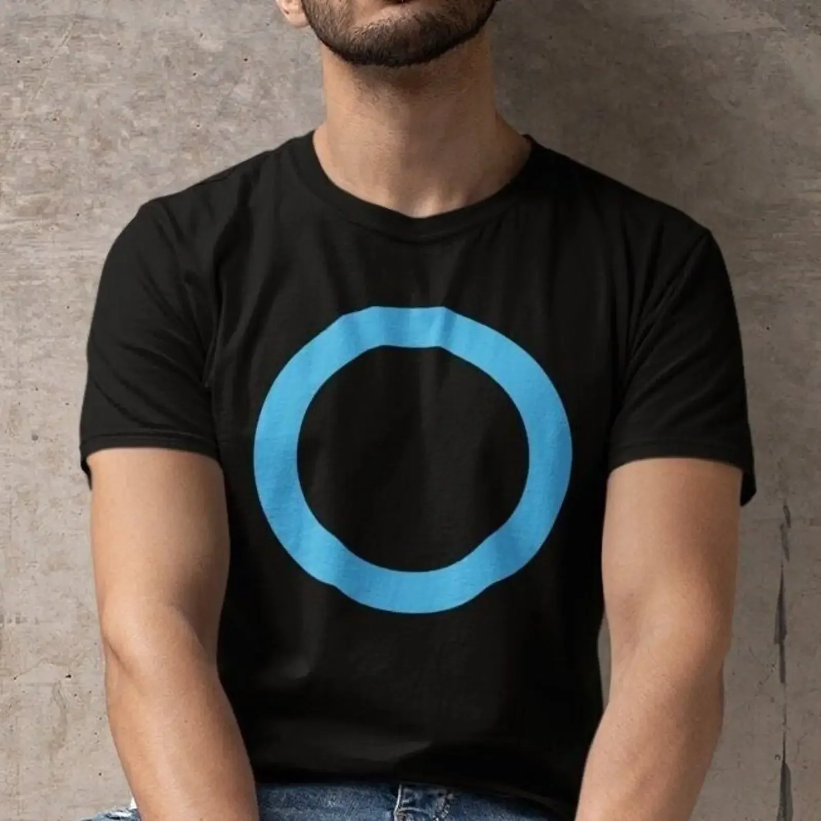 Germs Circle GI Punk Bella Canvas T Shirt vintage Washed Top For Everyday Wear Stretched Breathable Stylish streetwear