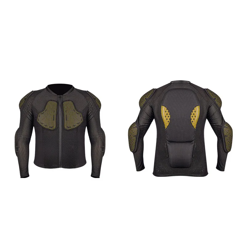 

Pro-Grade Ski Armor: роскошный популярный ударопрочный жилет! Встроенные подушечки для спины/груди/налокотников — унисекс, подарок на праздник для сноуборда/езды