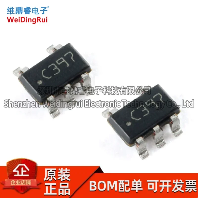 Original LM397MFX/NOPB LM397MFX silk screen C397 voltage comparator SOT23-5 in stock