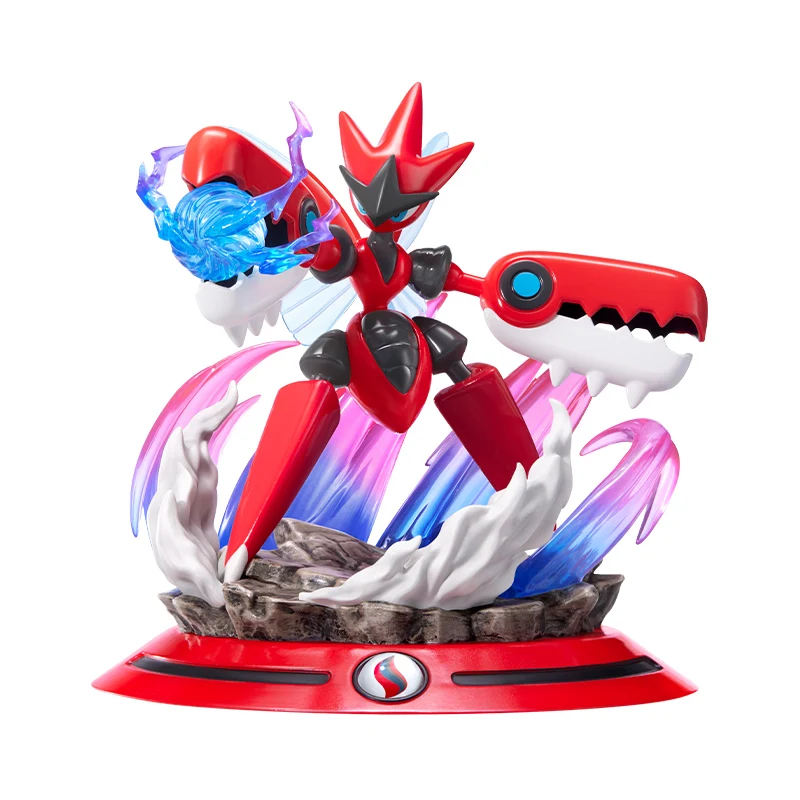 アニメポケモンアクションフィギュアメガシザーファニズムオリジナ本物のデスクトップコレクションモデル置物ポケットモンスターおもちゃギフト