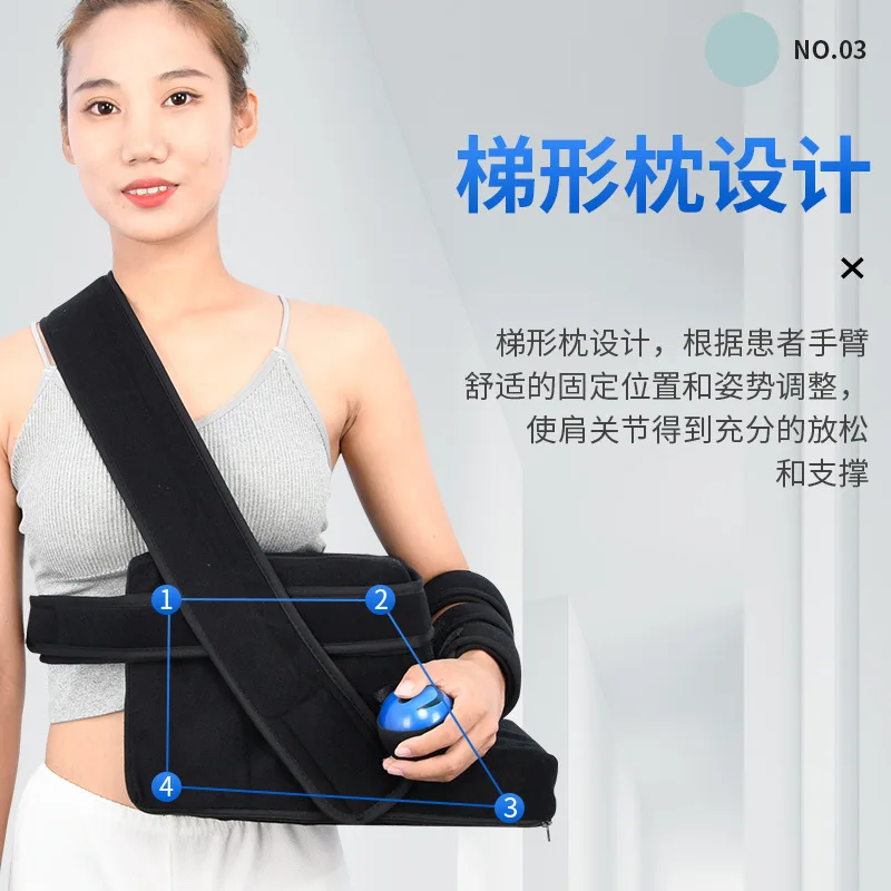 

Подушка для внешнего вращения плеча Подушка для внешнего вращения плеча для плечевого рукава для фиксации травм плечевого сустава Dislo