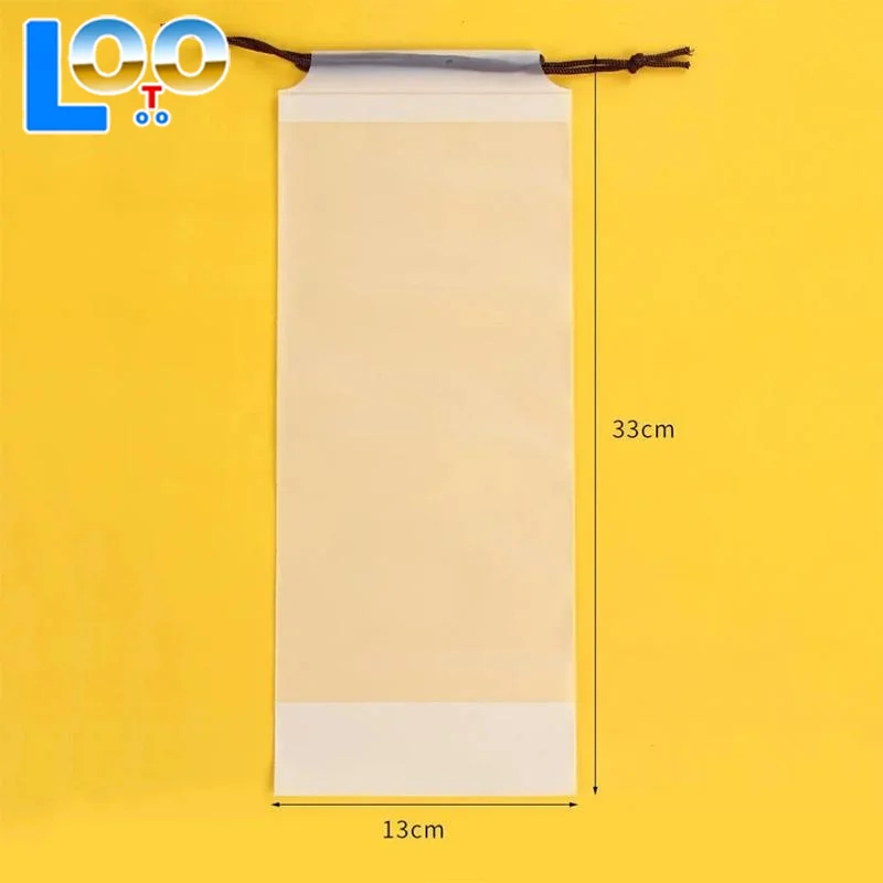 Сумка для хранения зонтов, полупрозрачная пластиковая водонепроницаемая защита от грязи, чехол для зонта, многоразовые портативные сумки на шнурке, домашнее хранение