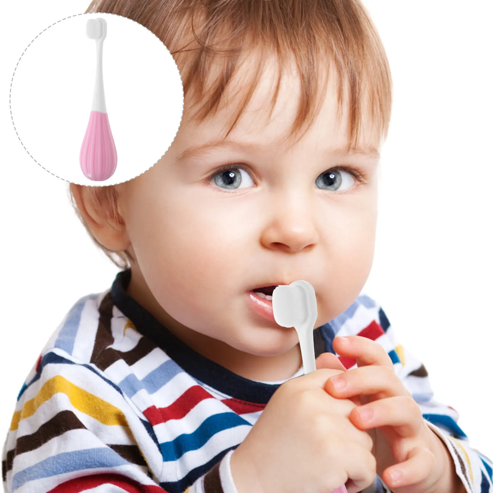 

Kids Toothbrush Soft Bristles Cute Toddler Toothbrush Manual Teeth Brush Children Ergonomic Lovely Kids Tooth Brush for Daily