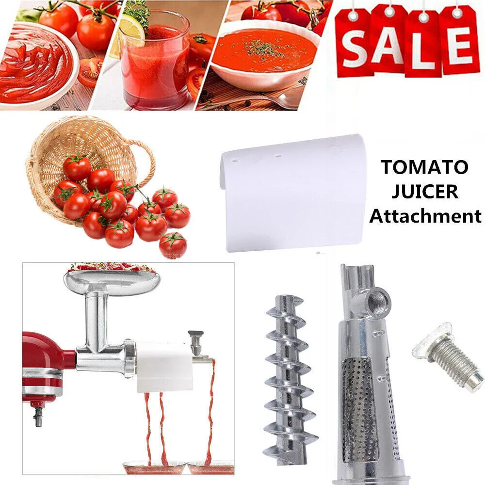 Fruit Vegetable Strainer Tomato Juicer Puree Grinder Sauce Maker Extractor Attachment Reamer For Kitchenaid Stand Mixers