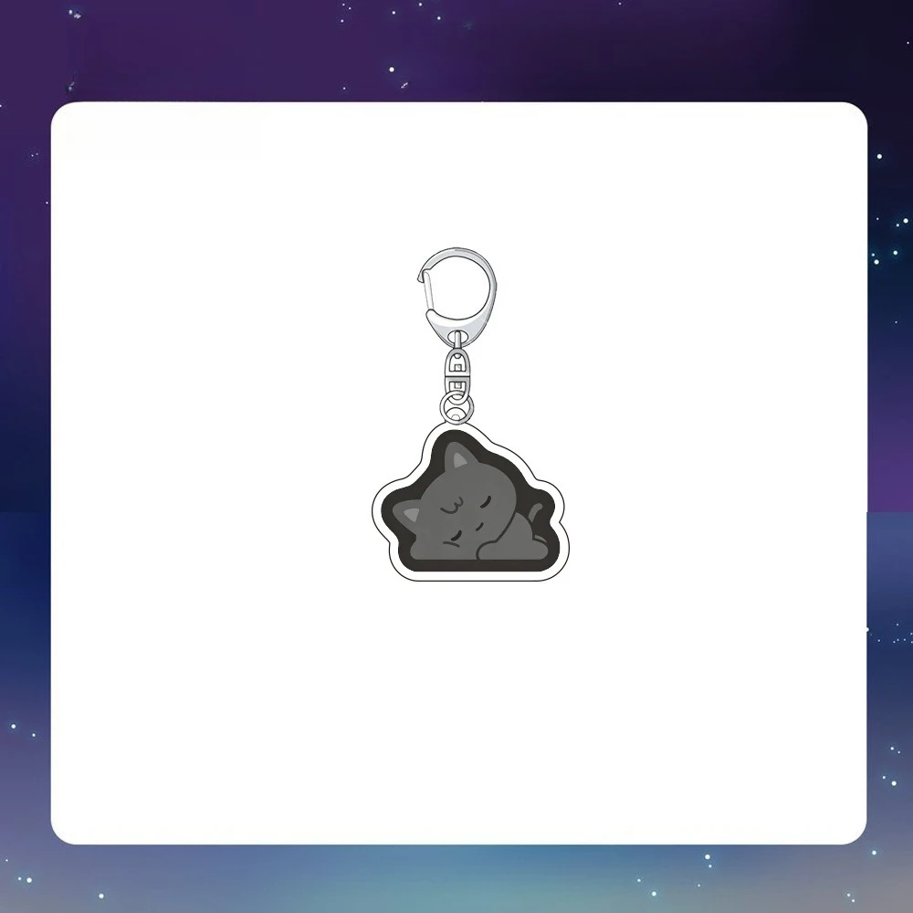 New Male Singing Group Cartoon Keychain Woman Man Kawaii Fashion Acrylic Key Chain Holder Car Bag Jewelry Accessories Fan Gift