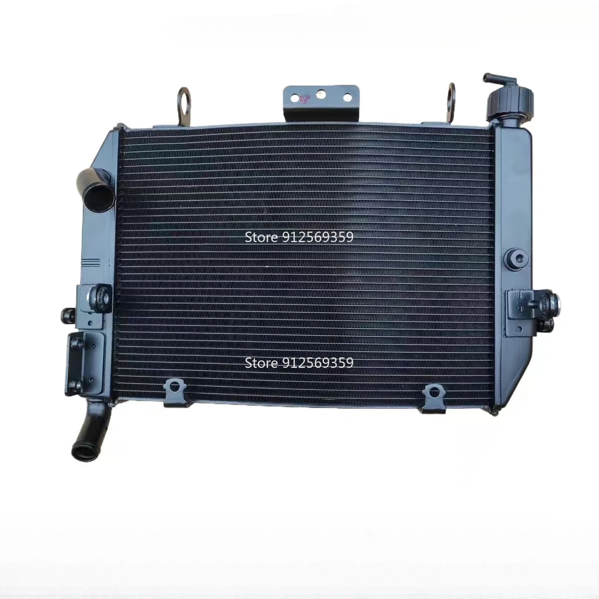 Suitable for CFMoto 675NK original water tank, radiator fan, CF675 main water tank water cooler assembly