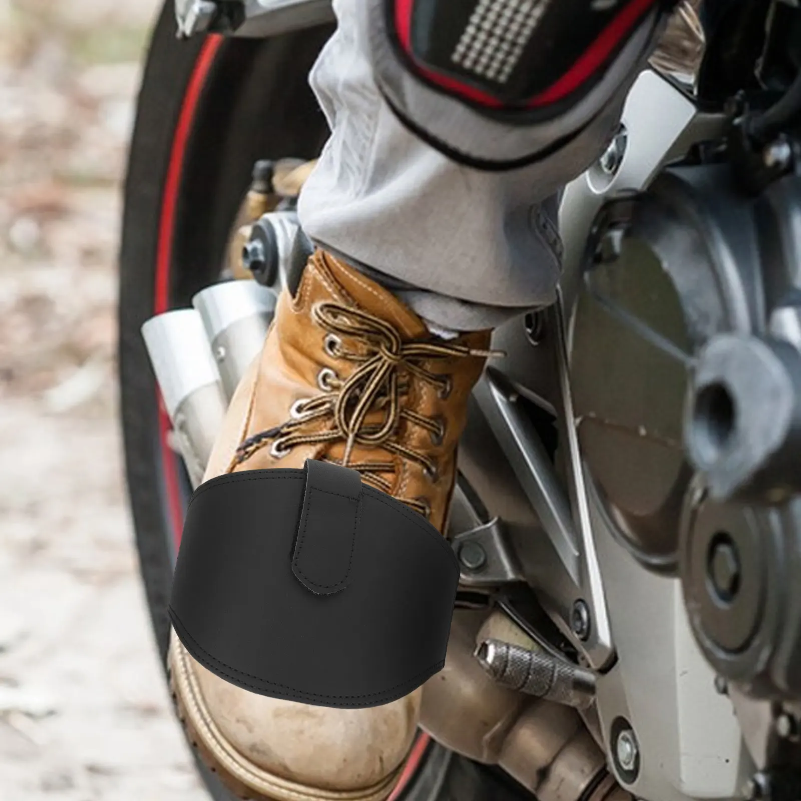 

Защитный чехол для мотоциклетных ботинок из полиуретана, аксессуар для мотоциклистов, защита для обуви при переключении передач