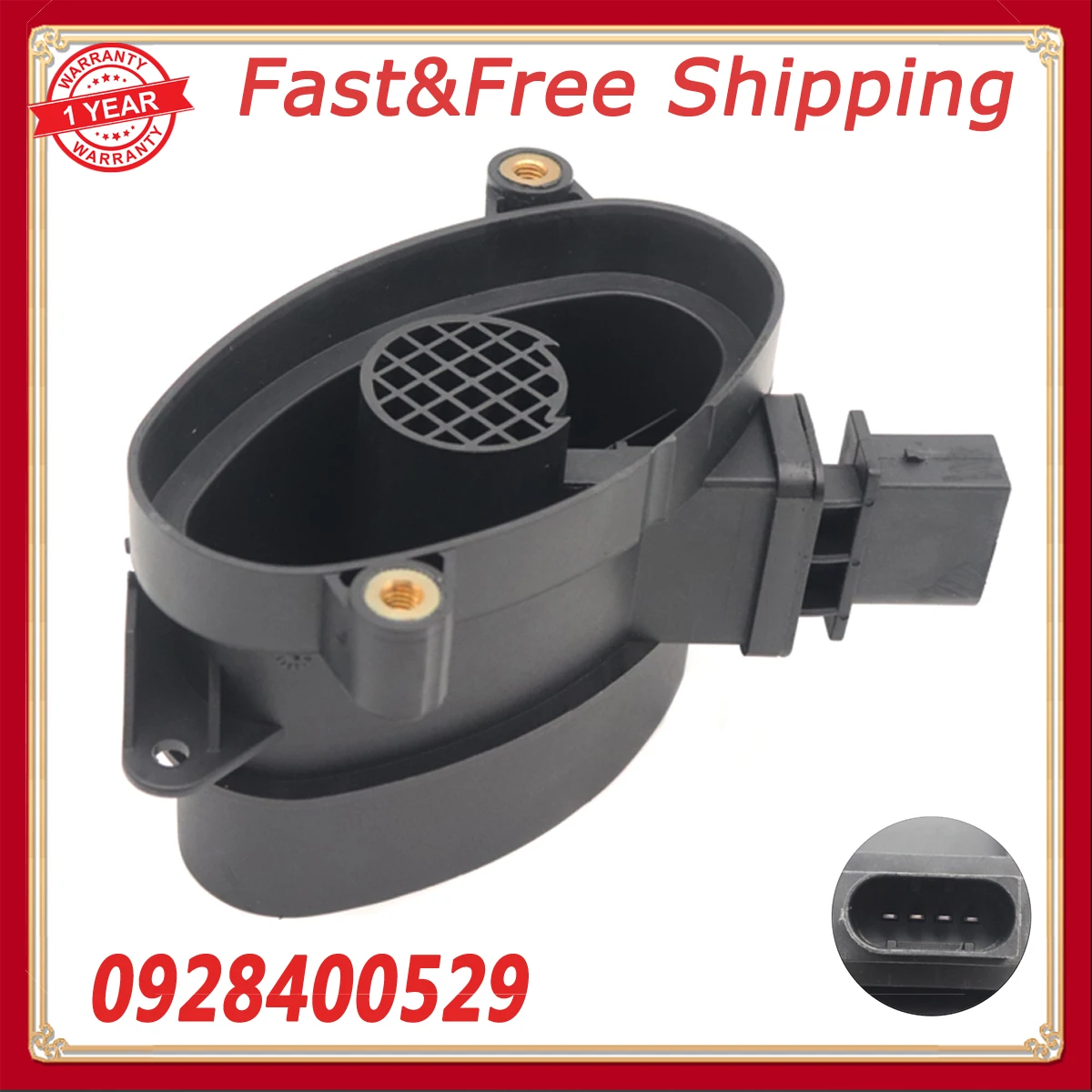 

Car Air Flow Meter Sensor For BMW 5 7 SERIES E60 E61 520 525 530 D XD 730 LD 0928400529 13627788744