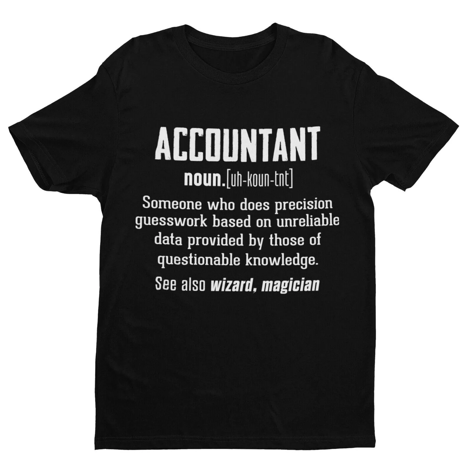 Funny T Shirt ACCOUNTANT Dictionary-Definition Novelty Gift Work Friend Joke