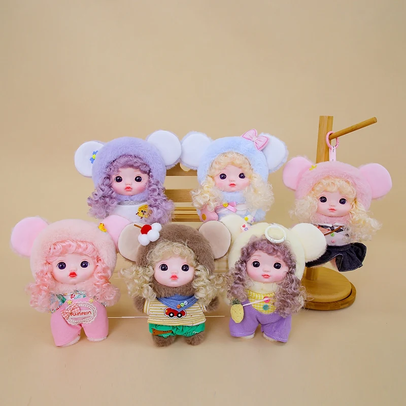 

Kawaii виниловые мягкие игрушки, имитация кукол, сумки, брелки, подвески, украшения, подарок на день рождения для детей, друзей