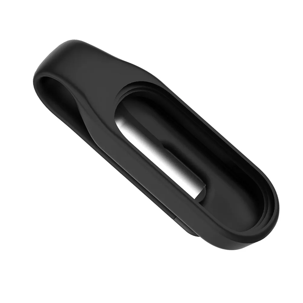 

1Pcs Silicone Watch Clip-on Buckle Cover Steel Protector Sleeve for 3 4 Smartwatch Silicone Protective Shell