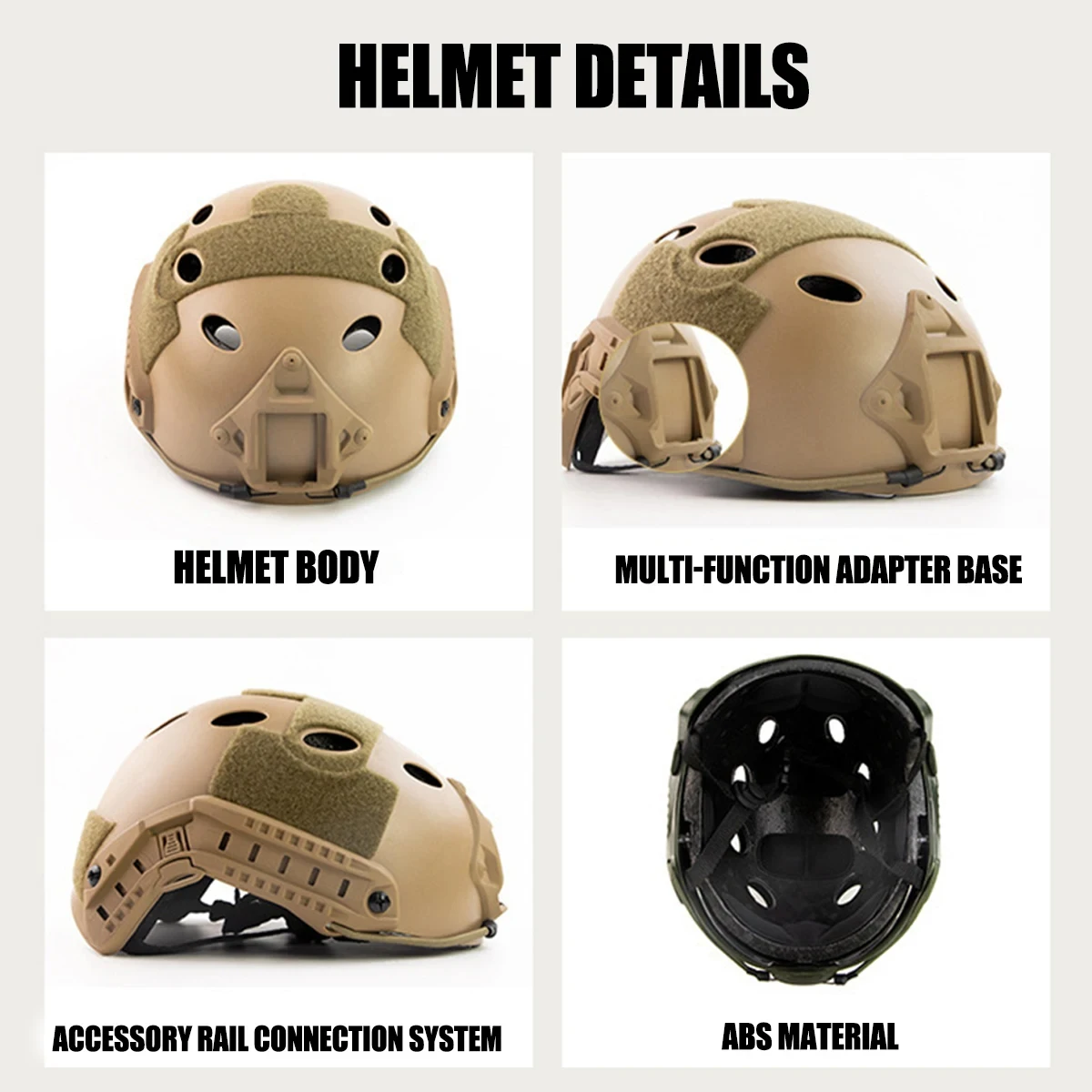 Fast Airsoft Helmet Set with Tactical Quick-Release Vest Military Enthusiasts Multifunctional Special Forces Hunting Equipment