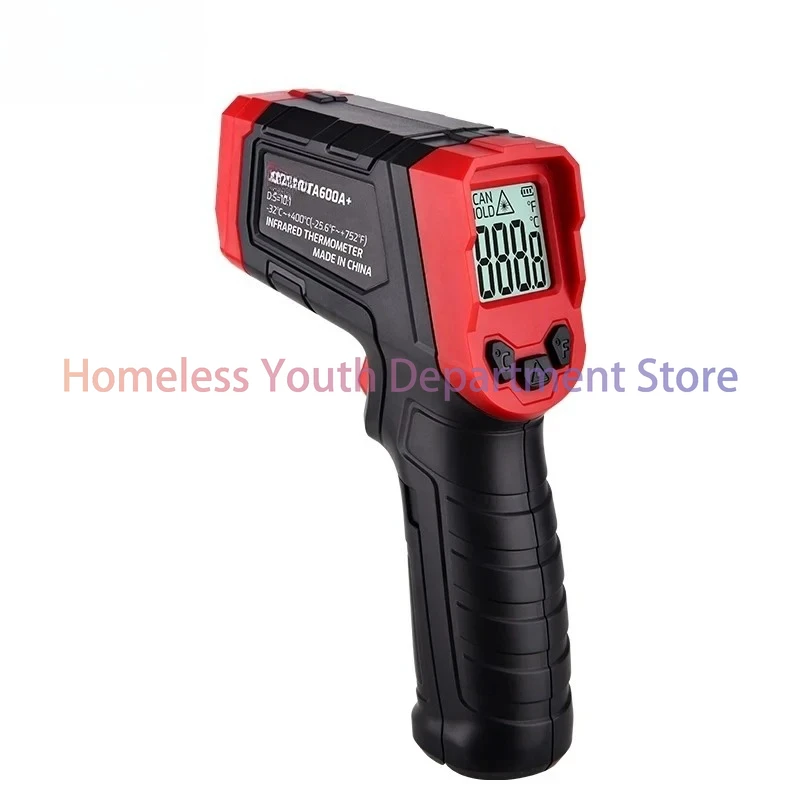 TA600A TA600B PLUS Digital Infrared Thermometer Non Contact Temperature Gun Temperrture Meter -32~400 Handheld IR Laser HD