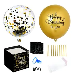 Money Pull Box for Cash Birthday Cash Pull Balloon Box Happy Birthday Set Money Pull out Decorations for Girlfriend Women Wife