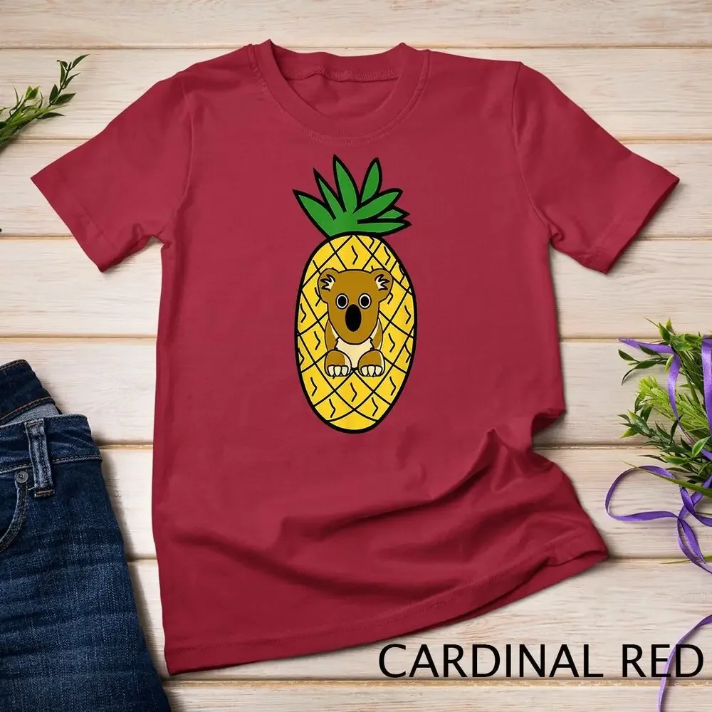 Koala Pineapple Unisex T-shirt image 2