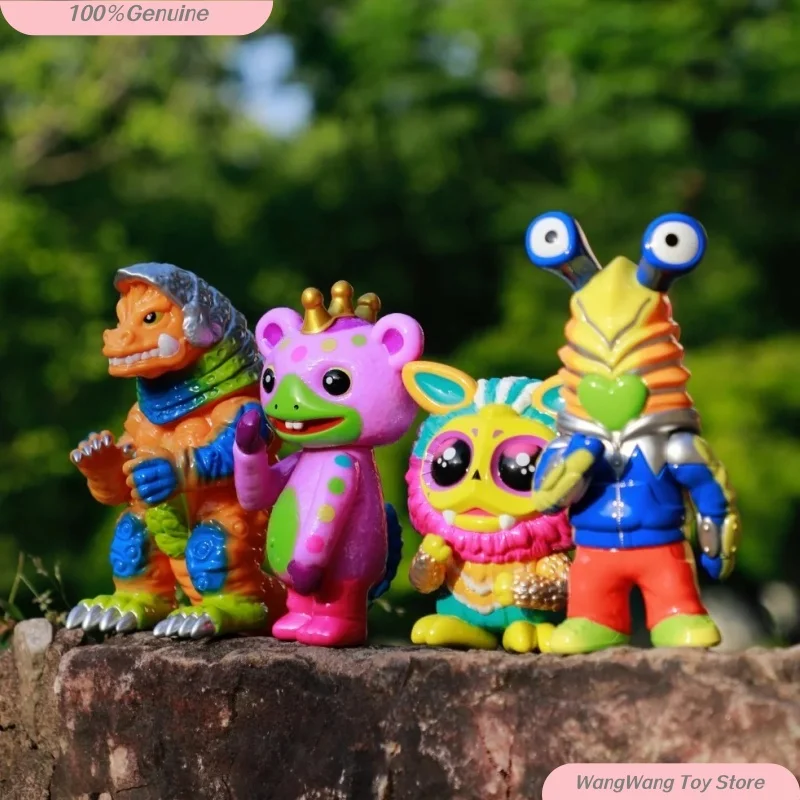 Оригинальная НОВАЯ серия виниловых фигурок Ultraman Monster Blind Box Series 2 для взрослых коллекционеров, декор для рабочего стола, подарок.