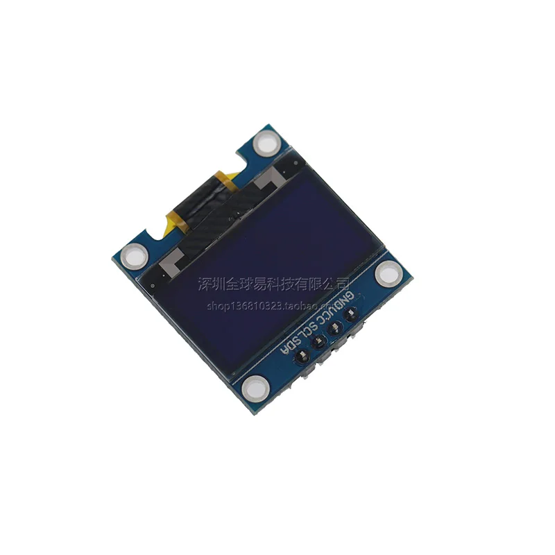 0.96 inch 7-pin, blue, yellow-blue, white OLED display, LCD module, compatible with SPI/IIC