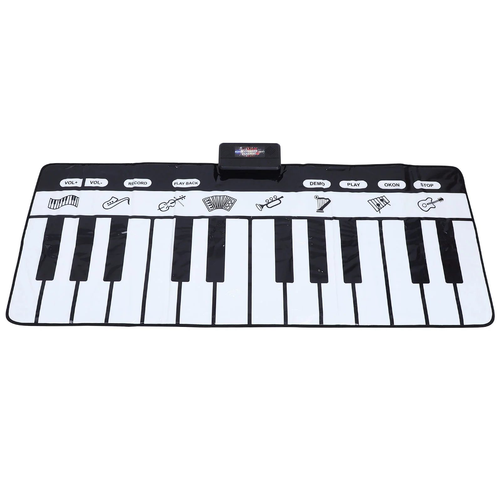 

Piano Blanket Music Early Education Toys Carpet Mat Large 180X80X5CM Kids White Toddler