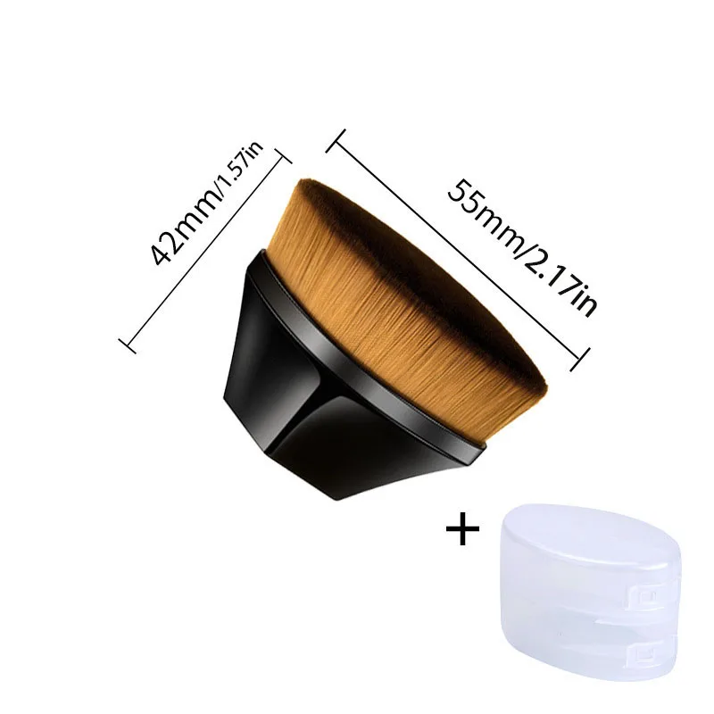 فرشاة مكياج سحرية محمولة ، فرشاة أساس احترافية ، مستحضرات تجميل كبيرة ، قاعدة ناعمة ، أحمر خدود الوجه ، بودرة التجميل ، جديدة #5