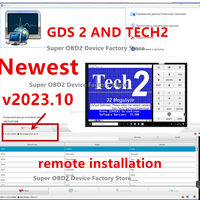 Latest MDI Software in 2023.10 is Suitable for MDI MDI2 GDS 2 tool Remote install service for Automotive Diagnostic Software