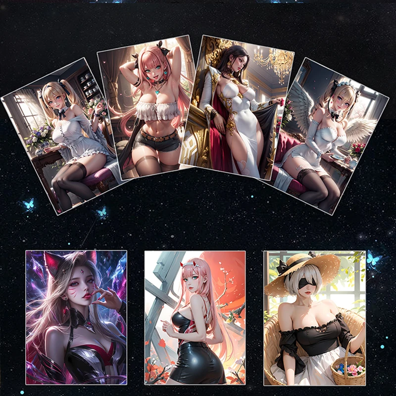 Sweet Talk A6 Goddess Card Boa Anime Game Doujin Waifu Card Hobby Collectible Card Booster Box Spicy Board Toy Gifts