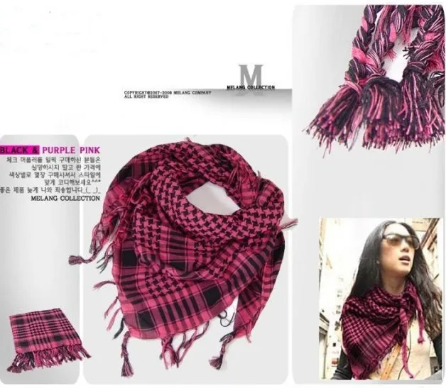 Keffiyeh-Schal, Sommer, Frühling, Shemagh, Reise, taktischer arabischer Schal, Unisex, atmungsaktiv, Wandern, Arafat, Wüstenschal, Streetwear, Bandana – Detail 5