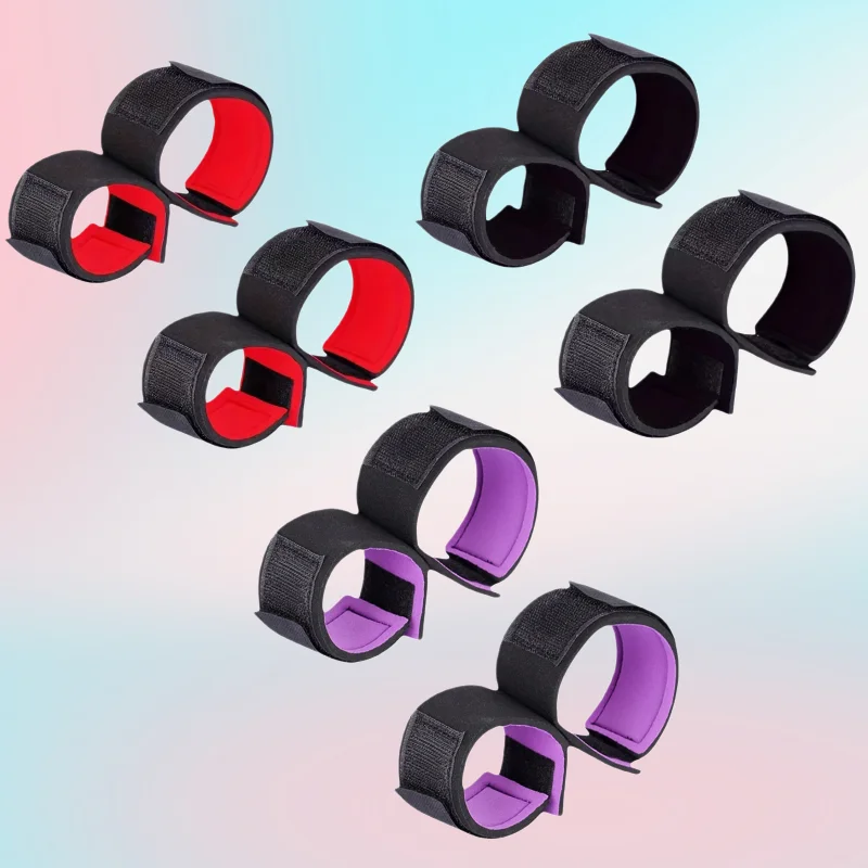 Adjustable Nylon Wrist Strap Cosplay Prop Soft Neoprene Lined Costume Accessory for Halloween Role Play Party