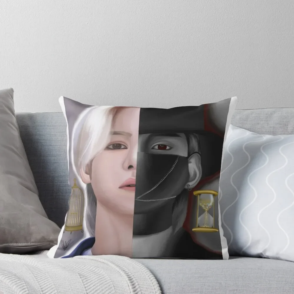 Yeosang ATEEZ Throw Pillow pillow pillowcase Embroidered Cushion Cover pillow