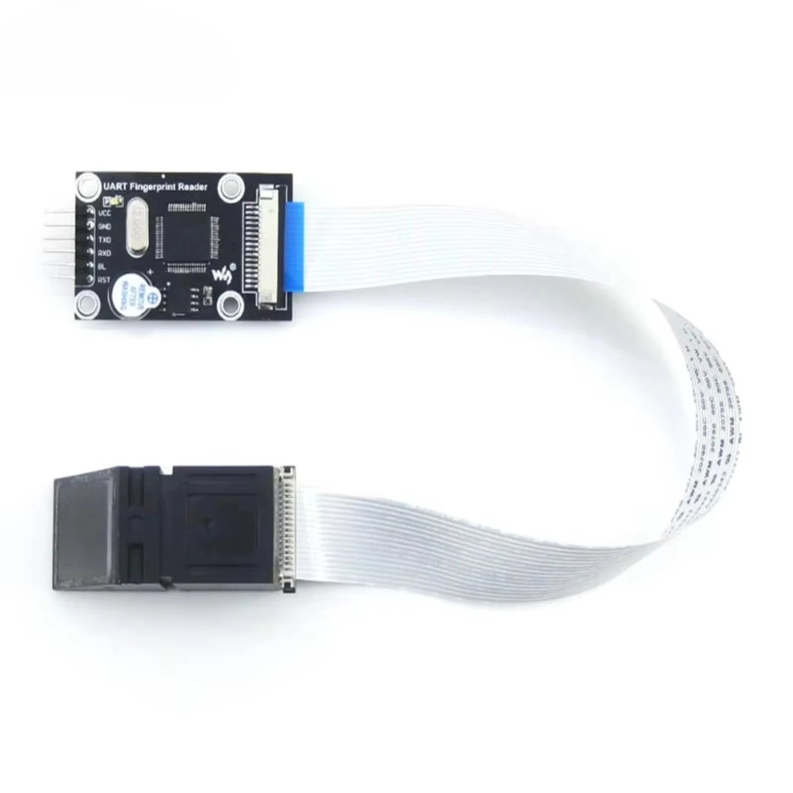 Waveshare UART Fingerprint Reader Module Features STM32F205 Onboard Fingerprint Recording Matching Searching Supports MCU