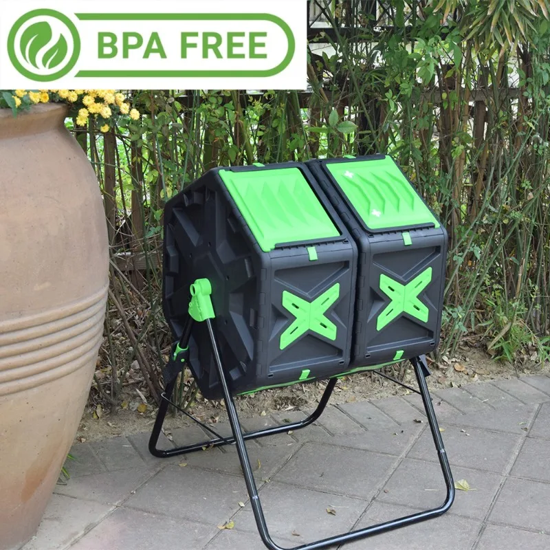 Outdoor Garden Gardening with Bracket Compost Barrel Fermentation Barrel Homemade Organic Fertilizer