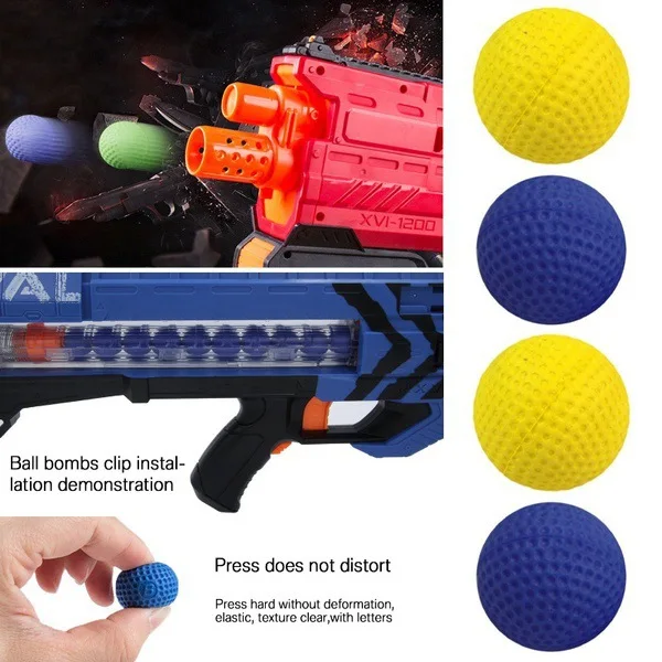 22a-round-ball-darts-high-impact-bullets-refill-for-rival-apollo-zeus-series-toy-gun-blaster-ammo