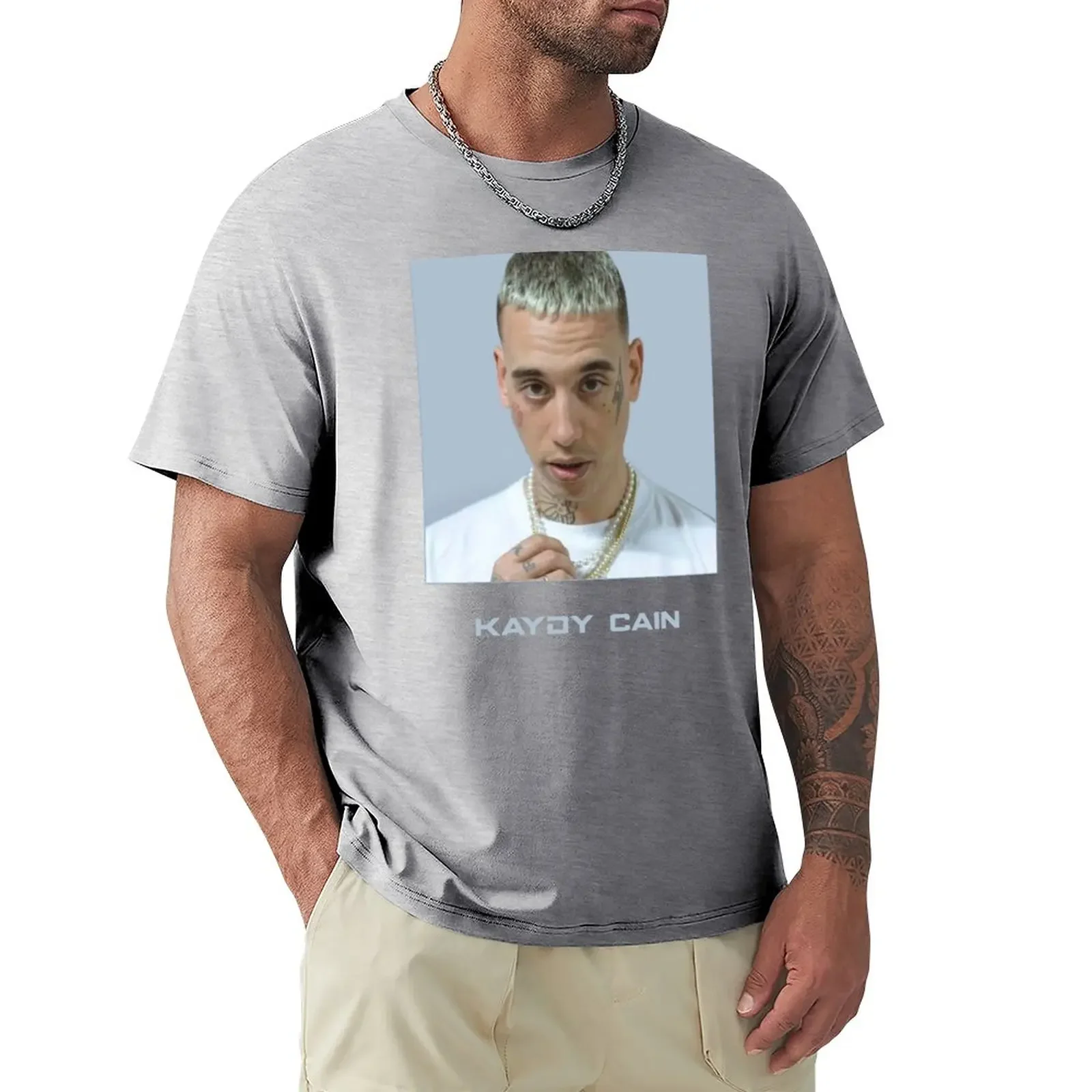 2024 Kaydy Cain T-Shirt hippie clothes mens clothing custom harajuku  vintage  oversized t shirt  streetwear  graphic t shirts