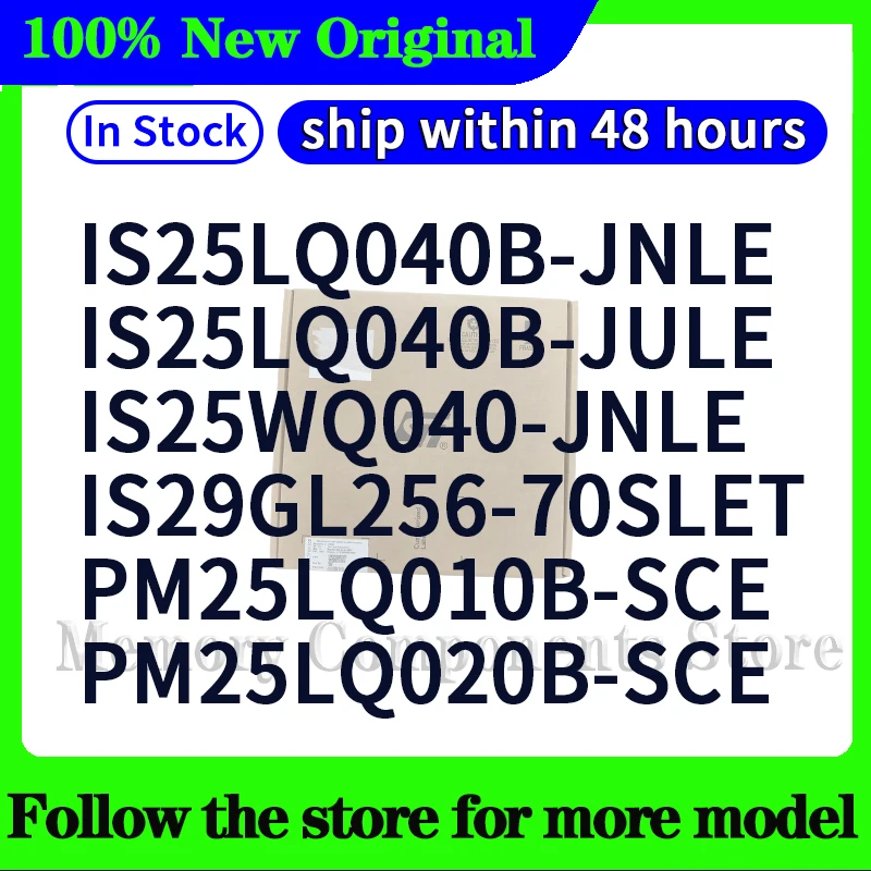 is25lq040b-jnle-is25lq040b-jule-is25wq040-jnle-is29gl256-70slet-pm25lq020b-sce-pm25lq010b-sce-em-estoque-original