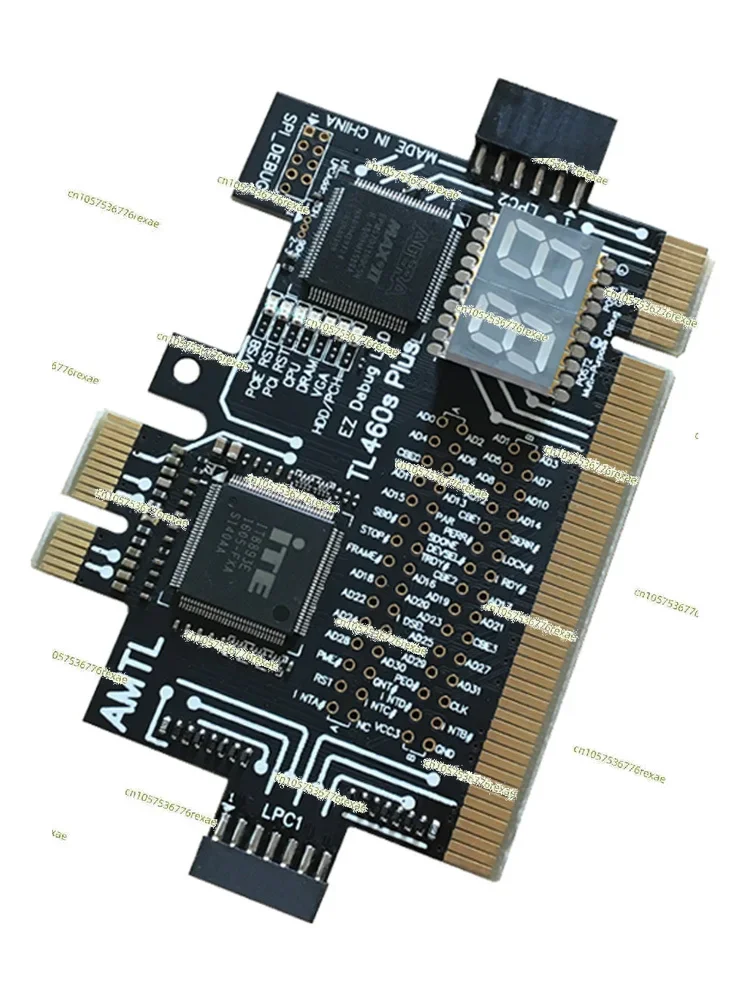 TL460 Multipurpose Debugging Card Computer PCI E Test Card LPC DEBUG Diagnostic Card Automatic Identification of Main Board