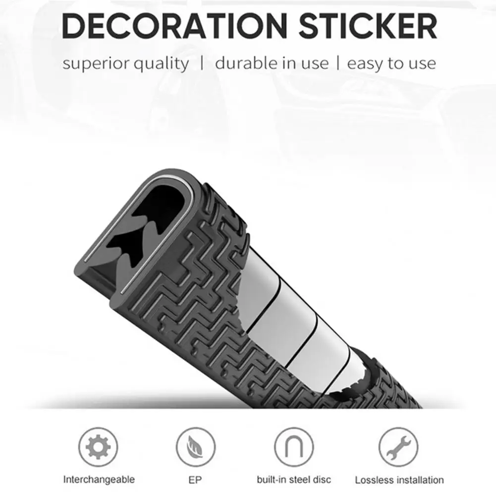 

Простая прочная клейкая водонепроницаемая уплотнительная лента для автомобильной двери, уплотнительная лента для зачистки автомобиля