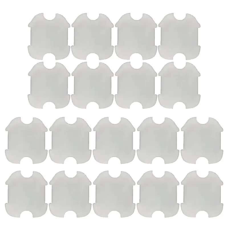 HOES-For WYBOT A1 Robotic Pool Cleaner 18Pcs Sponge Foam Replacement Filtration, Washable And Reusable