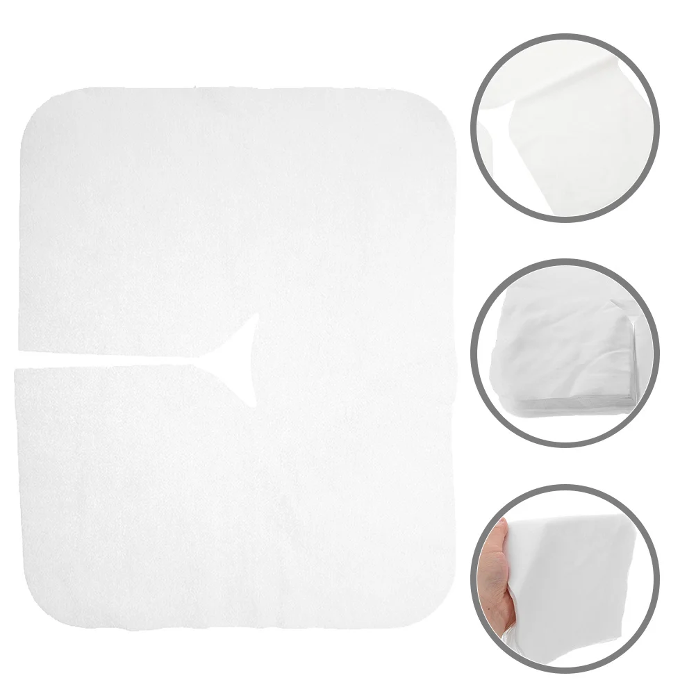 

Disposable Face Rest Covers for Massage Table Nonwoven Soft Breathable Spa Salon Use Headrest Sheets Pillow Protector