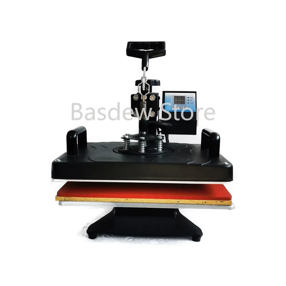 29*38 Shaking Head Five-in-One Heat Transfer Patch T-shirt Cup Hot Stamping Heat Transfer Machine Printing Machine