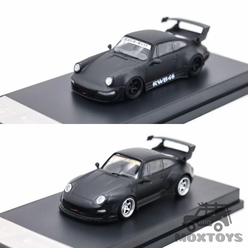 

Decode 1:64 RWB Rauh-Welt black matt Diecast Model Car