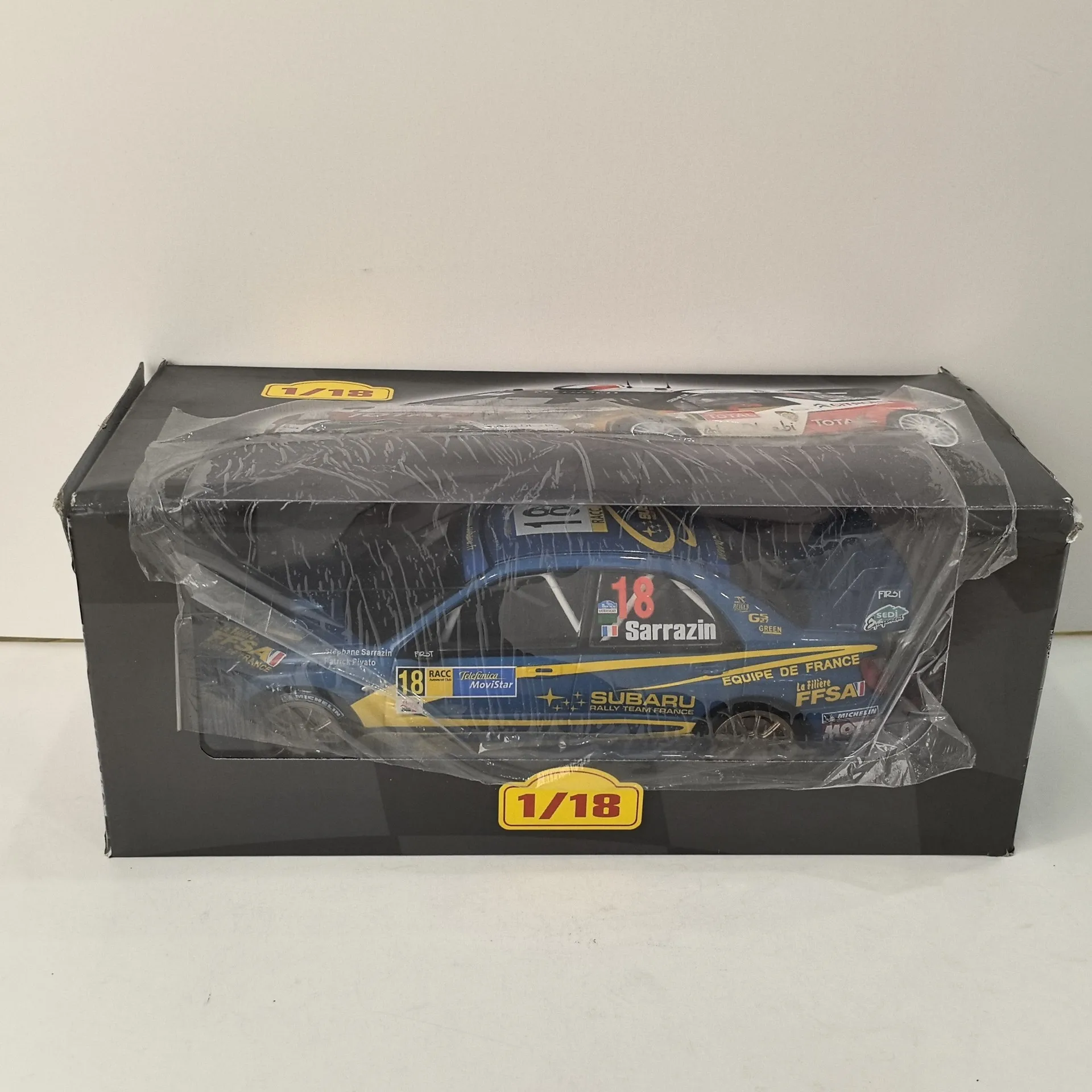 دييكاست IXO 1:18 مقياس سوبارو امبريزا S9 WRC سبيكة سيارة نموذج تحصيل لعبة هدية تذكارية عرض حلية #6